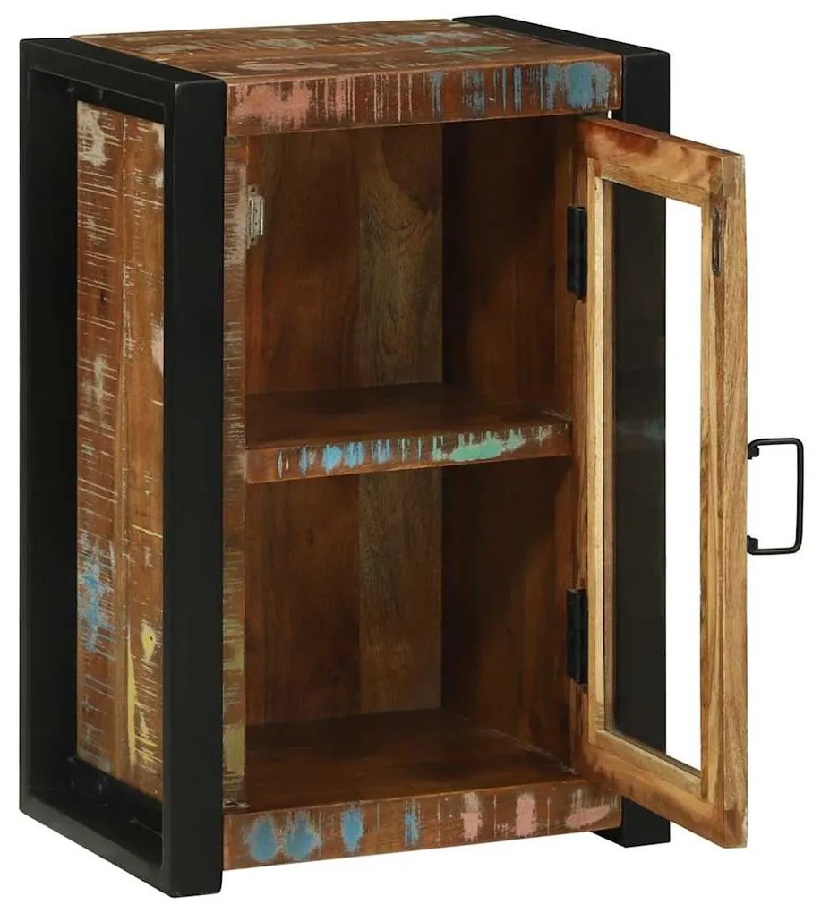 vidaXL Ντουλάπι Μπάνιου Καφέ 40 x 30 x 60 cm Στερεό Ανακτηθέν Ξύλο