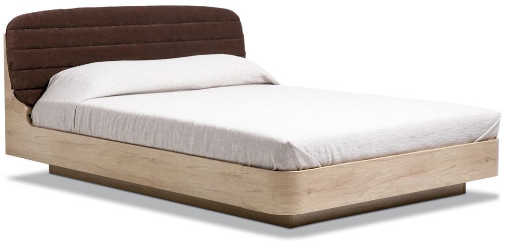 Κρεβάτι ξύλινο με δερμάτινη/ύφασμα S01 180x200 DIOMMI 45-738