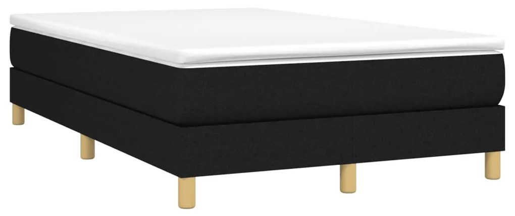 ΚΡΕΒΑΤΙ BOXSPRING ΜΕ ΣΤΡΩΜΑ ΜΑΥΡΟ 120X190 ΕΚ. ΥΦΑΣΜΑΤΙΝΟ 3269666