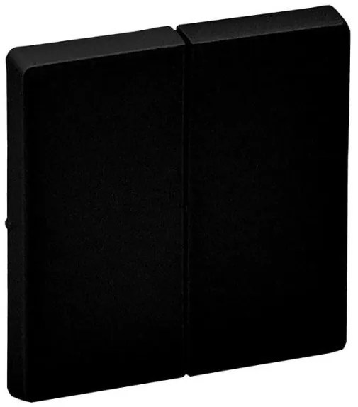 Πλακίδιο Διπλού Διακόπτη Μαύρο Valena Life 756022 Legrand-756022-Μαύρο 756022