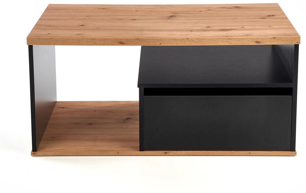 PANTERA c. table, color: wotan oak/black DIOMMI V-PL-PANTERA-WOTAN/CZARNY