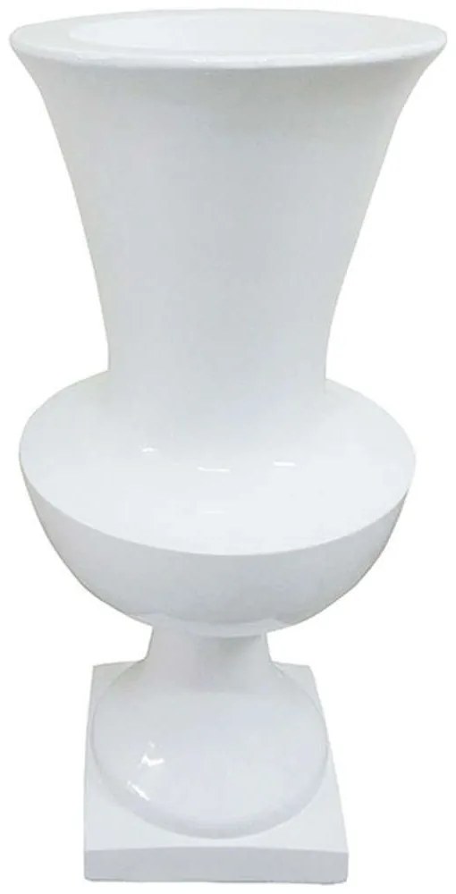 Κασπώ Αμφορέας 06-00-16529 41x89cm White Marhome Υαλοβάμβακας