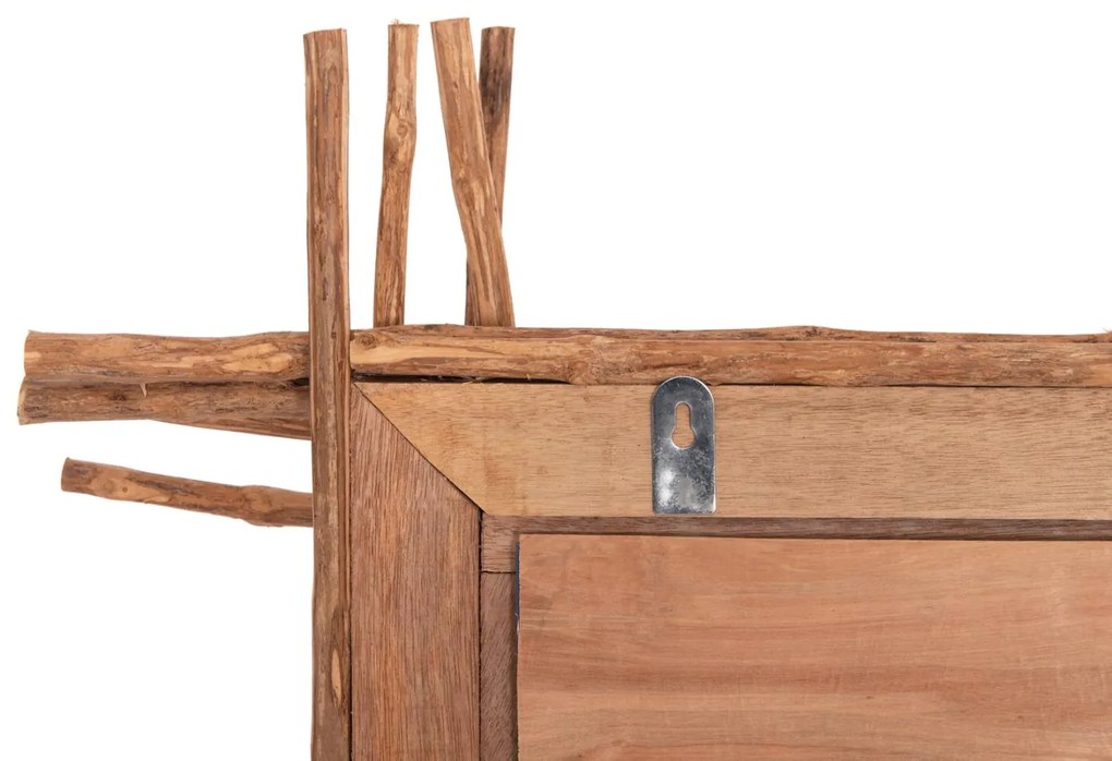 Καθρέπτης Τοίχου TWIGGER C4442 Driftwood Φυσικό 80x15x100Υ εκ. 80x15x100 εκ.