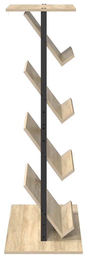 vidaXL Ράφι Περιοδικών με ράφι Δρύς Sonoma 68 x 40 x 123.5 εκ.