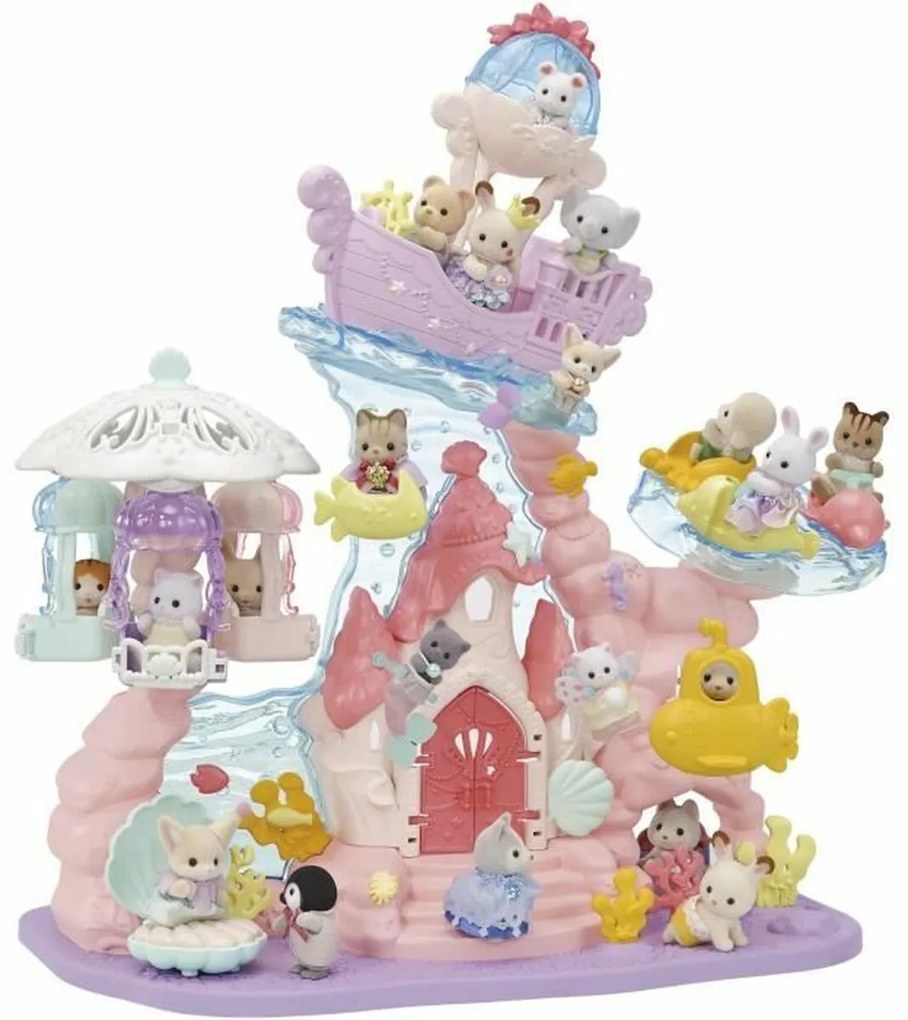 Σετ παιχνιδιών Sylvanian Families Babie Mermaid Castle Πλαστική ύλη