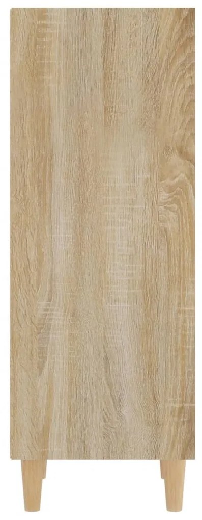 vidaXL Ντουλάπι Sonoma Δρυς 34,5x32,5x90 εκ. από Επεξεργασμένο Ξύλο