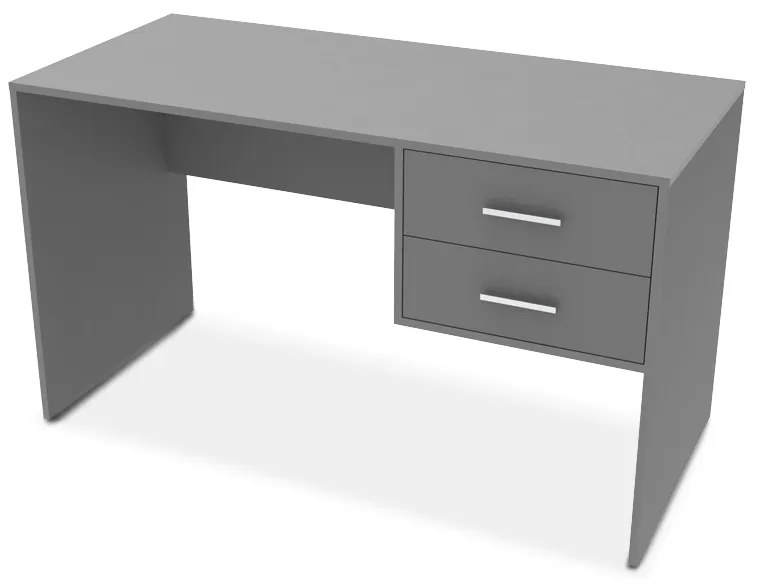 Γραφείο εργασίας Moris Megapap χρώμα ανθρακί 120x60x78εκ. GP007-0030