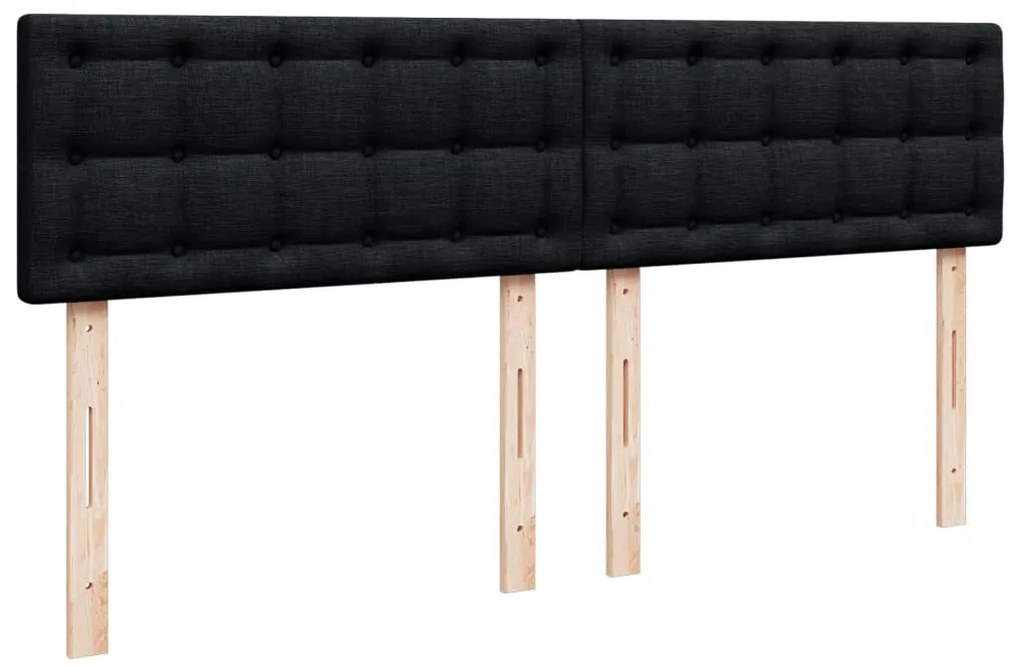 ΚΡΕΒΑΤΙ BOXSPRING ΜΕ ΣΤΡΩΜΑ ΜΑΥΡΟ 180X200 ΕΚ. ΥΦΑΣΜΑΤΙΝΟ 3289851