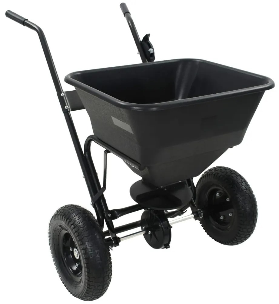 vidaXL Διανομέας Αλατιού Ώθησης 45 L 106 x 73 x 76 εκ. από PVC/Ατσάλι