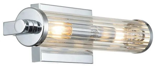 Απλίκα Φωτιστικό Μπάνιου 2xE14 IP44 Azores Quintiesse Elstead Lighting QN-AZORES2-PC Χρώμιο