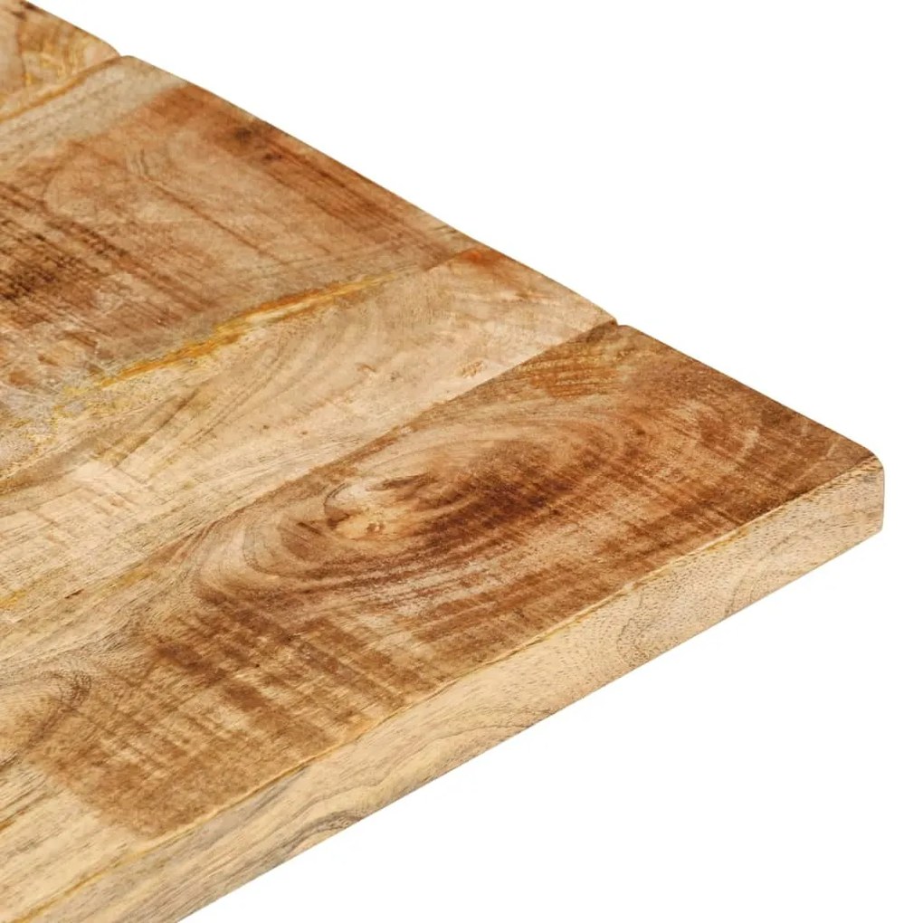vidaXL Επιφάνεια Τραπεζιού 25-27 χιλ. 80x60 εκ. από Μασίφ Ξύλο Μάνγκο