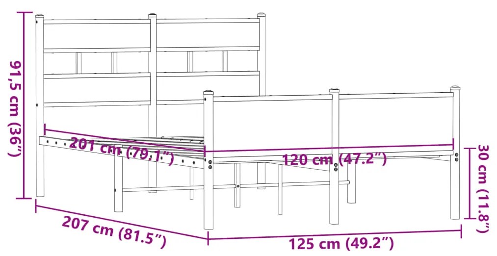 ΠΛΑΙΣΙΟ ΚΡΕΒΑΤΙΟΥ ΧΩΡ. ΣΤΡΩΜΑ ΚΑΦΕ ΔΡΥΣ 120X200ΕΚ. ΕΠ. ΞΥΛΟ 4017342