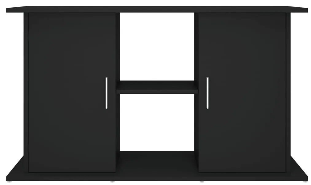 vidaXL Βάση Ενυδρείου Μαύρη 101 x 41 x 58 εκ. από Επεξεργασμένο Ξύλο