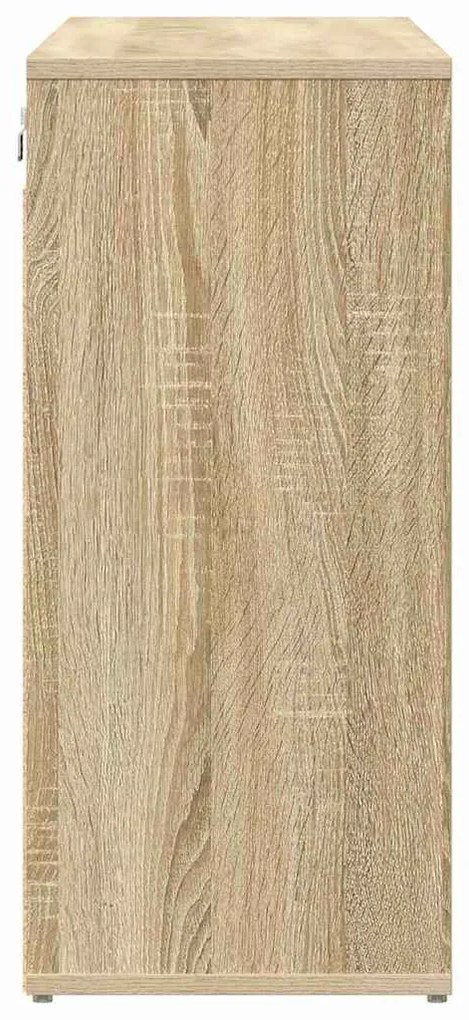 vidaXL Παπουτσοθήκη Sonoma Δρυς 103 x 30 x 67 εκ. Επεξεργασμένο ξύλο