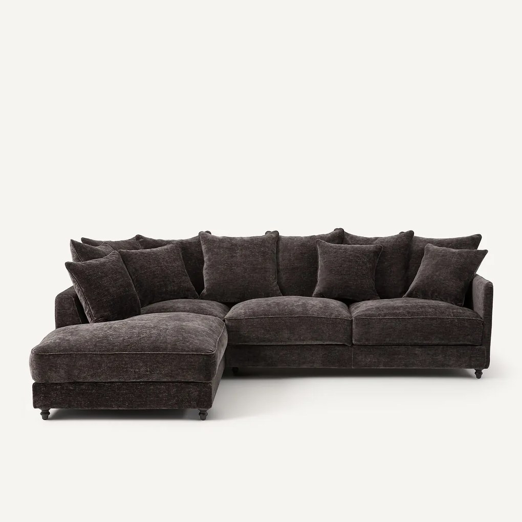 Γωνιακός καναπές-κρεβάτι από ανακυκλωμένο πολυεστέρα, Lazare