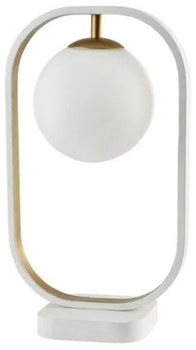 Επιτραπέζιο Φωτιστικό Πορτατίφ Avola MOD431-TL-01-WG Λευκό-Χρυσό Maytoni-MOD431-TL-01-WG-Λευκό-Χρυσό MOD431-TL-01-WG