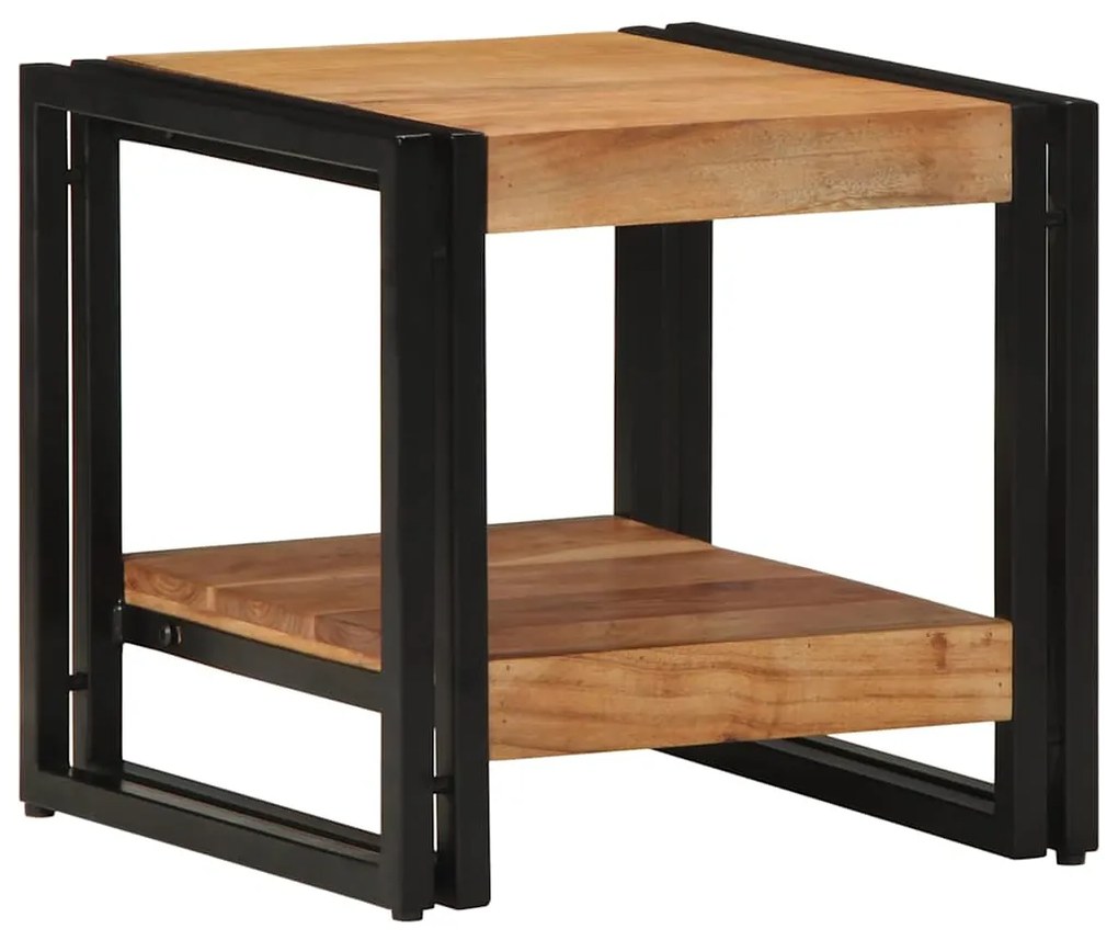 vidaXL Τραπεζάκι σαλονιού Καφέ 40 x 40 x 38 cm Μασίφ ξύλο ακακίας