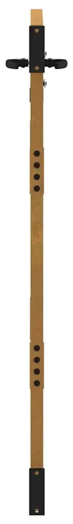 vidaXL Πόρτα Κήπου Τετράγωνη 85x125 εκ. από Ατσάλι Corten