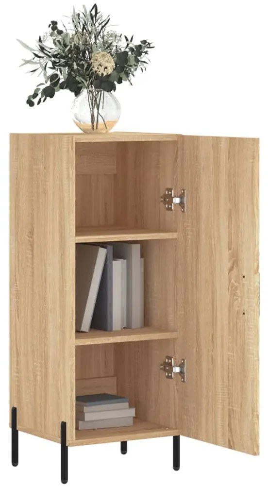 vidaXL Ντουλάπι Sonoma Δρυς 34,5x34x90 εκ. από Επεξεργασμένο Ξύλο