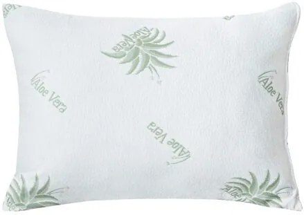 Beauty Home Μαξιλάρι ύπνου με Aloe Vera Art 4002 Μέτριο 50x70 Λευκό