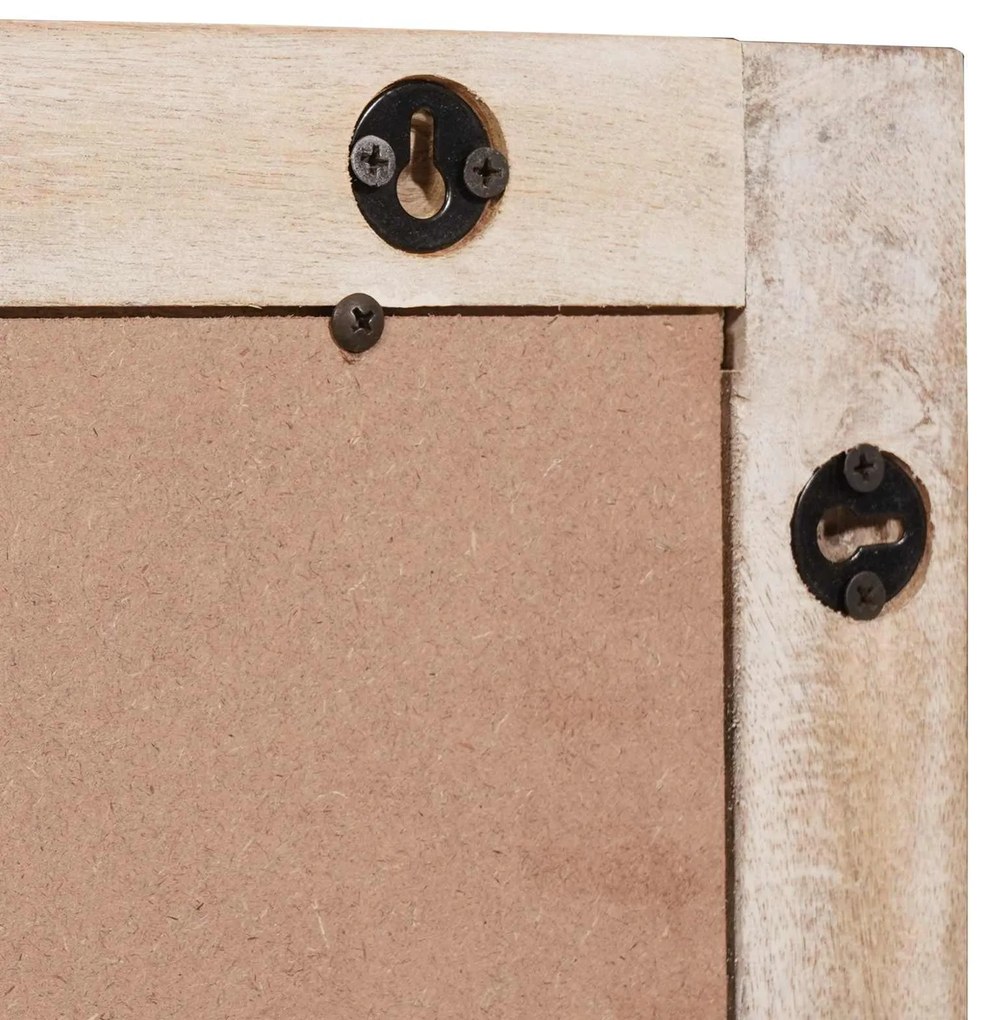 vidaXL Καθρέφτης Μπάνιου Λευκό Φινίρισμα Καθαρισμού 50 x 70 x 2,5 εκ