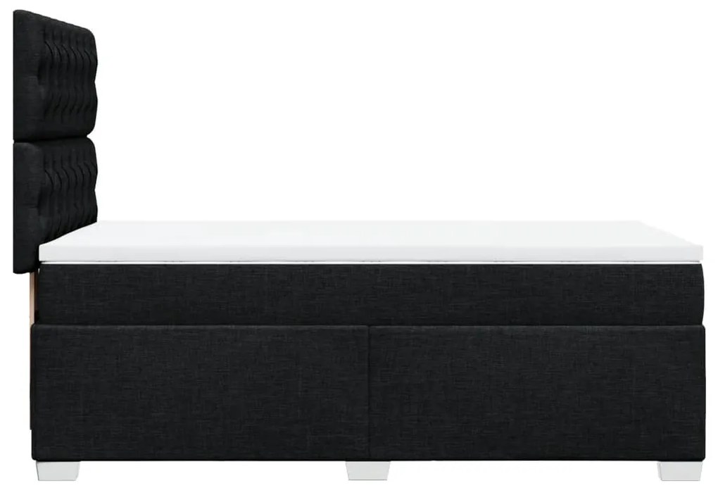 ΚΡΕΒΑΤΙ BOXSPRING ΜΕ ΣΤΡΩΜΑ ΜΑΥΡΟ 80 X 200 ΕΚ. ΥΦΑΣΜΑΤΙΝΟ 3292624