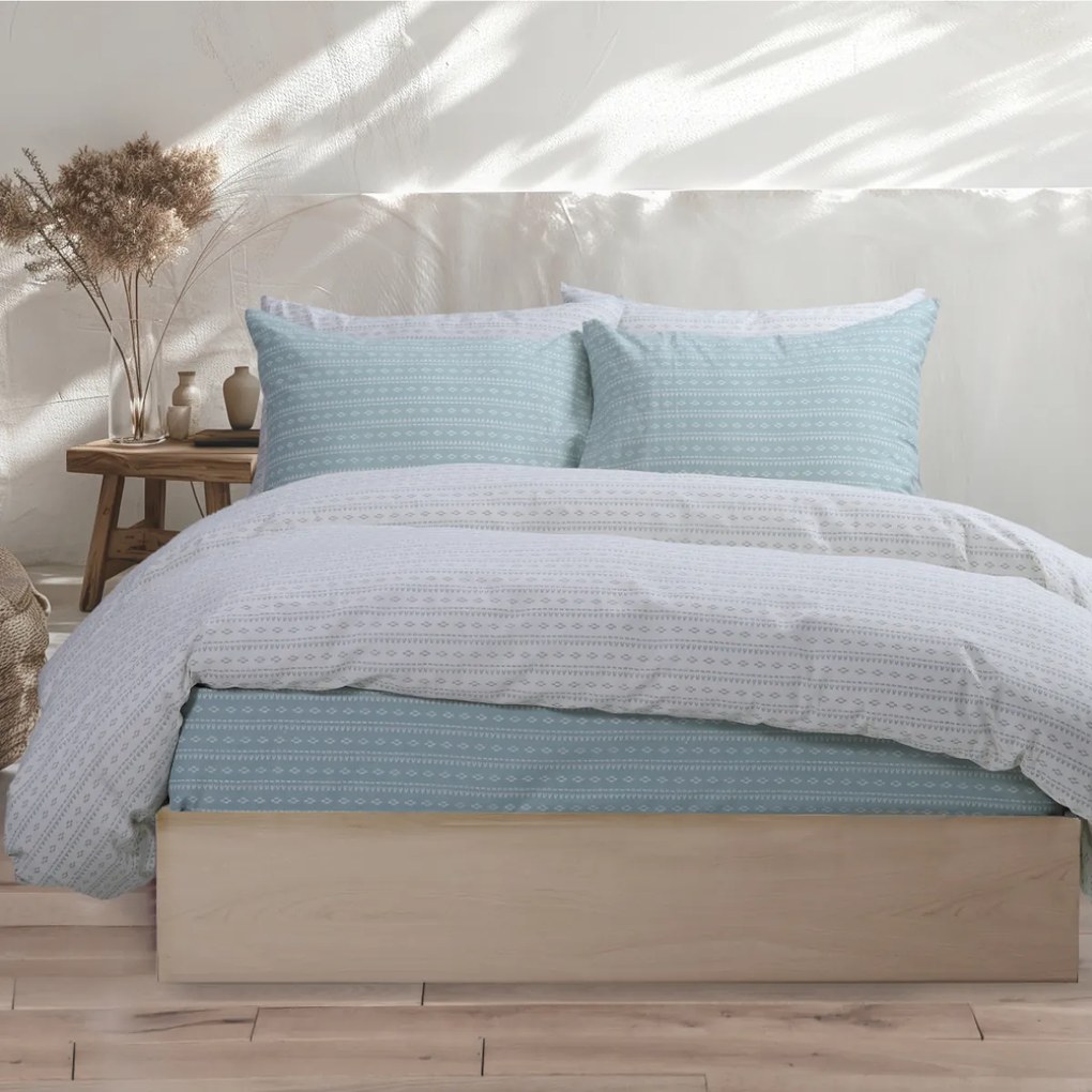 Σεντόνια Υπέρδιπλα (Σετ) Nef-Nef Homeware Barsol Green