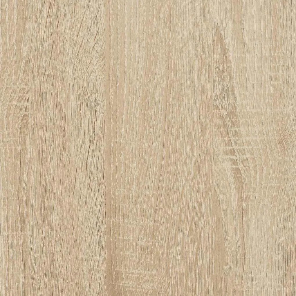 Συρταριέρα Sonoma Δρυς 57x34x76 εκ. Επεξεργασμένο Ξύλο - Καφέ