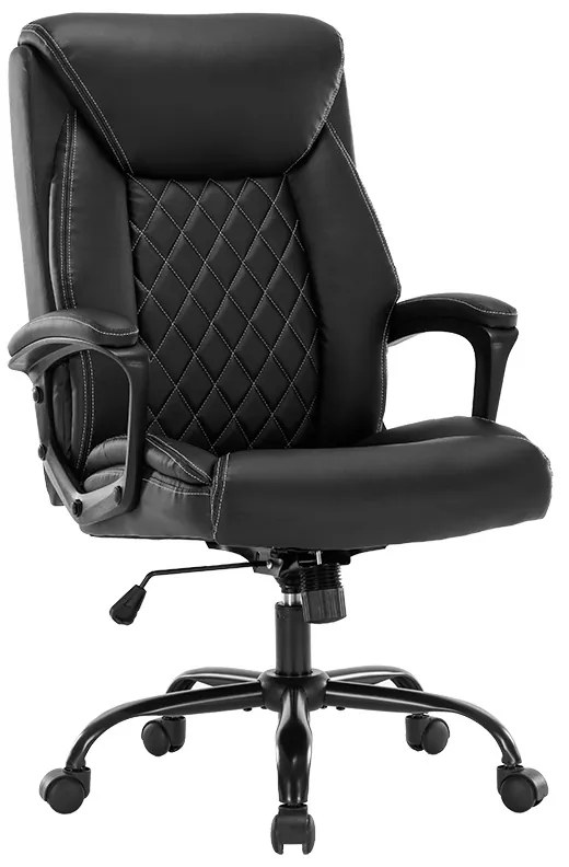 Καρέκλα γραφείου διευθυντή Victory pakoworld pu μαύρο