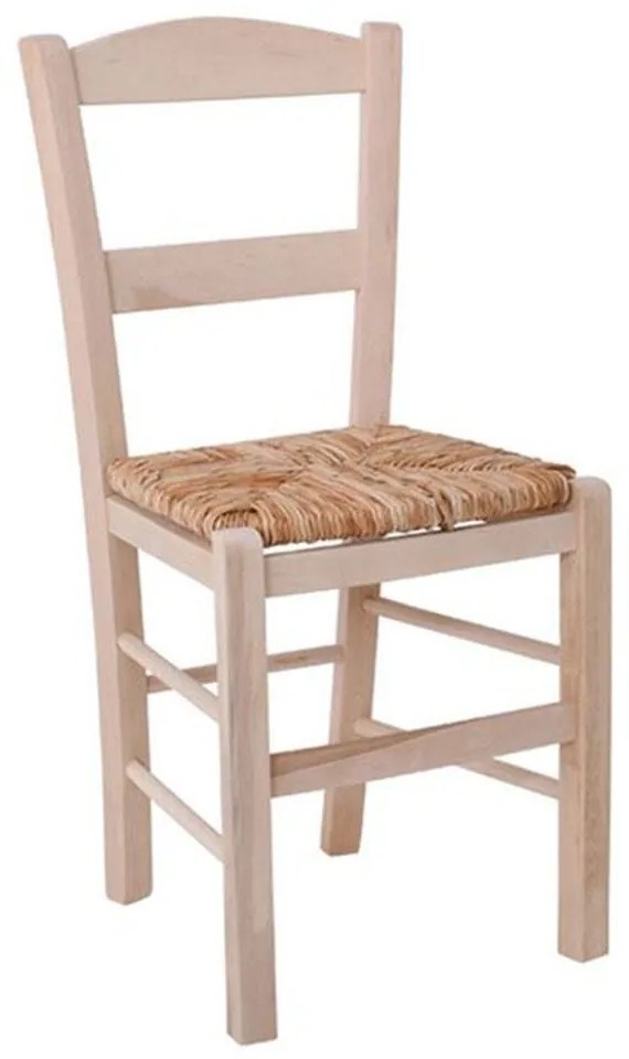 Καρέκλα Ψάθα Σύρος Ρ950,Ε1 41x45x88cm  Natural Wood, Mat