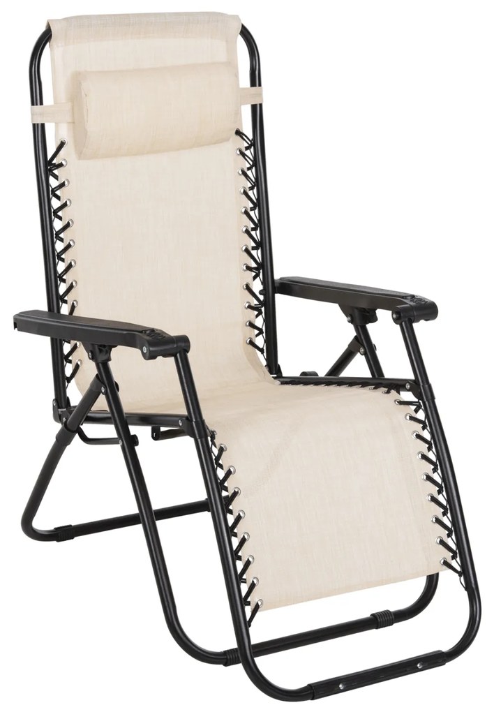 ΠΟΛΥΘΡΟΝΑ RELAX COMPANION HM5095.12 ΜΠΕΖ TEXTILENE-ΜΑΥΡΟ ΜΕΤΑΛΛΟ 67x145x110Υεκ.