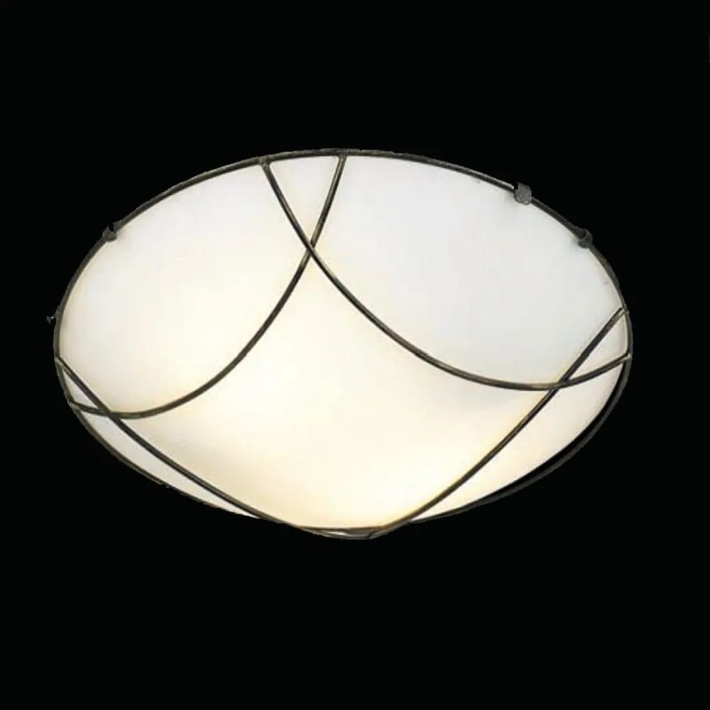 Φωτιστικό Οροφής Wall &amp; Ceiling Luminairies DLA7192 White Μέταλλο,Γυαλί