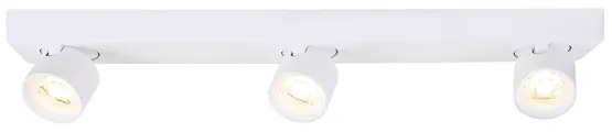 Σποτ Φωτιστικό Οροφής LED 15W COB 80° 3000K 1200LM PLUTO Aca-RA33LEDS54WH-Λευκό RA33LEDS54WH