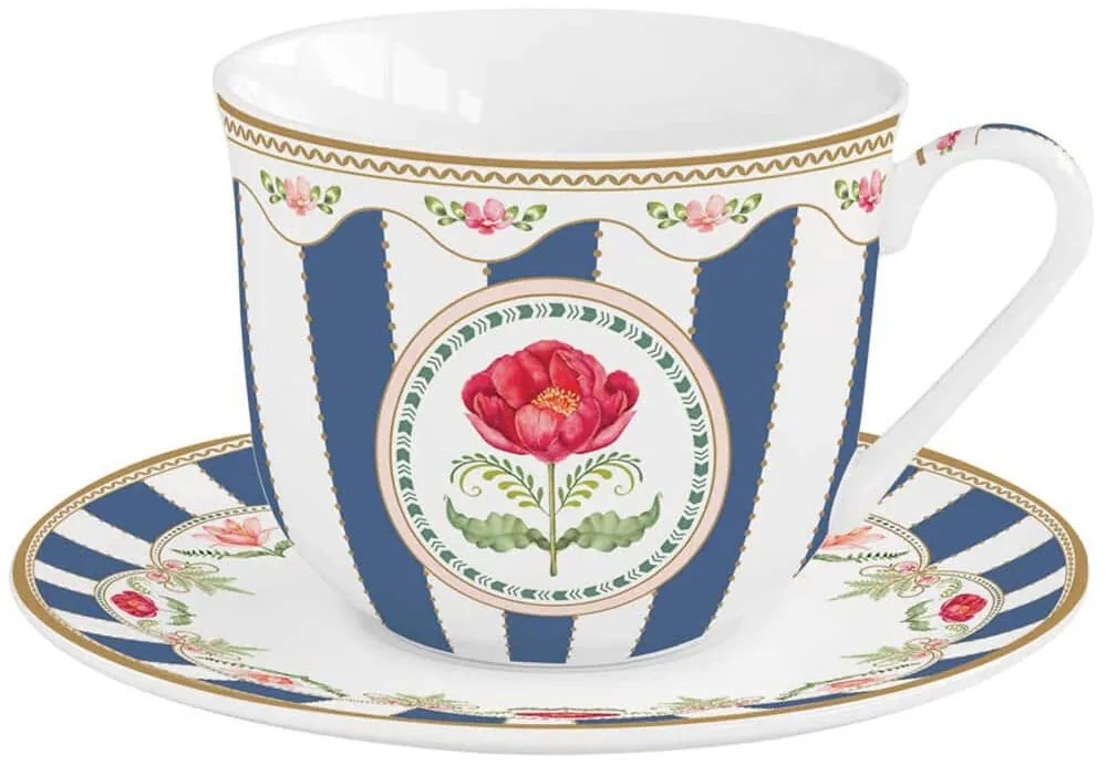 Φλυτζάνι Καφέ Flowery 1182FLRΥ 400ml Multi Easy Life Πορσελάνη