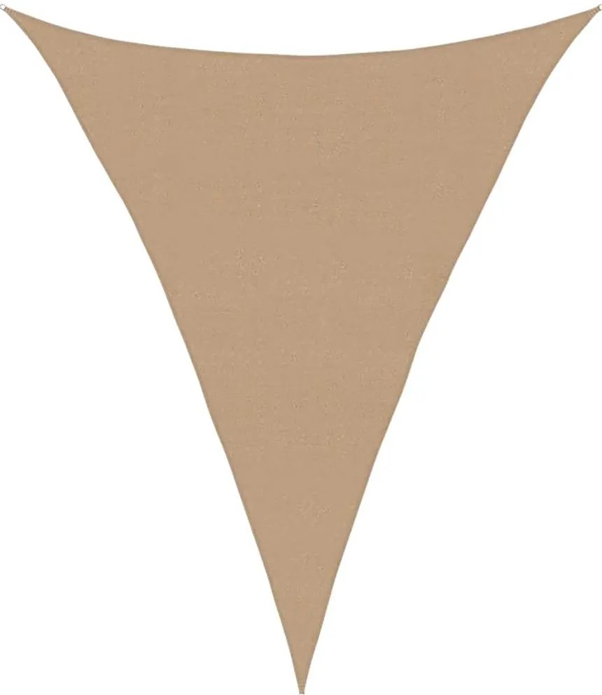 vidaXL Πανί Σκίασης Taupe 5 x 6 x 6 μ. από HDPE 160 γρ./μ²