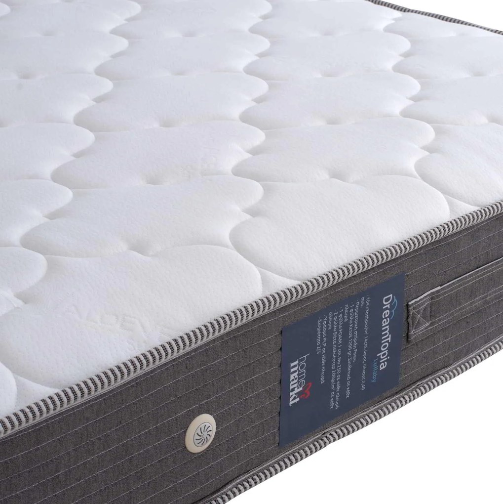 ΣΤΡΩΜΑ DREAMTOPIA ΣΕΙΡΑ LULLABY ALOE VERA HM655.90-200 BONNELL SPRING 90x200 εκ.