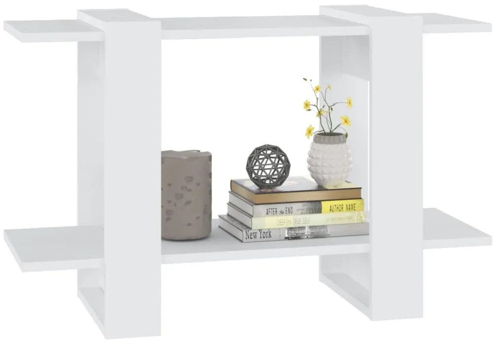 vidaXL Βιβλιοθήκη/Διαχωριστικό Χώρου Λευκό 80 x 30 x 51 εκ.