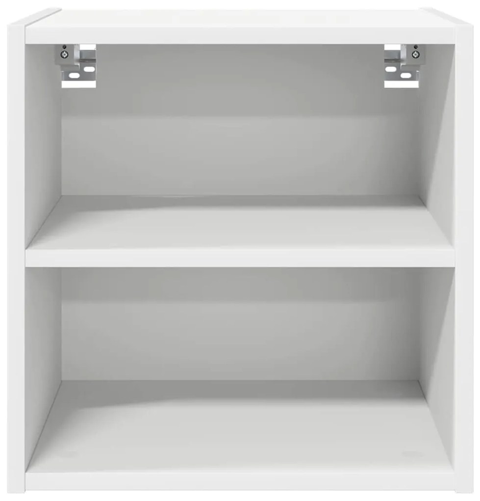 vidaXL Κρεμαστό ντουλάπι με αποθήκευση Riga Λευκό 40 x 29,5 x 40 εκ.