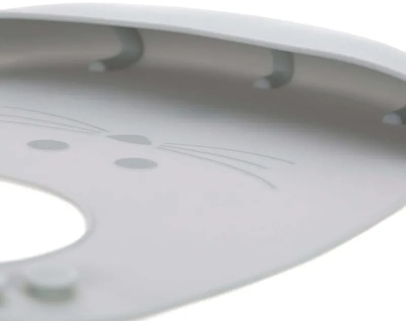 Σαλιάρα σιλικόνης Little Chums Mouse Grey LÄSSIG