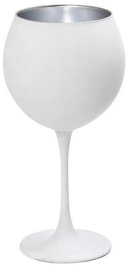 Ποτήρι Κρασιού Maya 8 Rab320K6 5Χ21 5cm White-Silver Espiel Glass