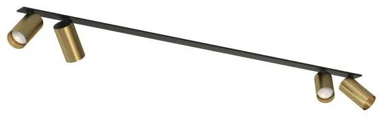 Σποτ Φωτιστικό Ράγας 4xGU10 10W IP20 Mono Surface Nowodvorski 7747 Ορείχαλκος