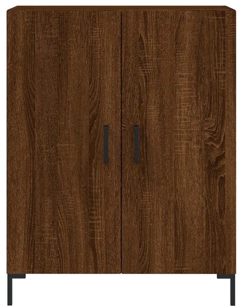 vidaXL Ντουλάπι Καφέ Δρυς 69,5 x 34 x 90 εκ. Επεξεργασμένο Ξύλο