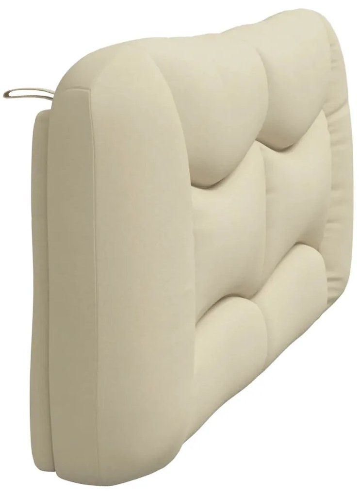 vidaXL Μαξιλάρι για Κεφαλάρι Hvar Κρεμ 180 εκ. Υφασμάτινο