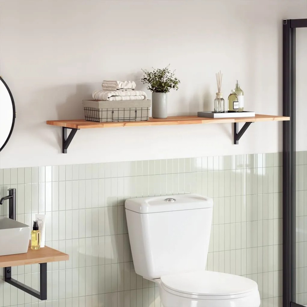 Επιφάνεια Γραφείου Ορθογώνια 160x40x2 εκ. Μασίφ Ξύλο Ακακίας