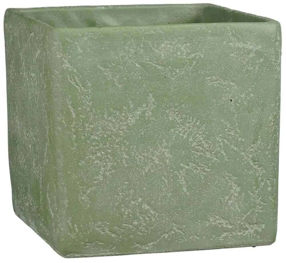 Κασπώ Jimmy 8680-8 21x21x20,5cm Light Green Supergreens Τσιμέντο