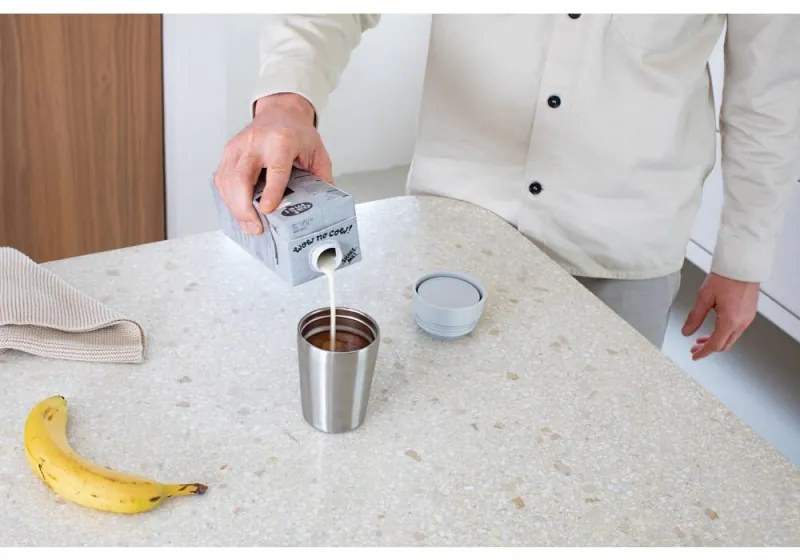 Thermal Cup Brabantia Make&Take 1008492, 200 ml, χωρίς διαρροή, χωρίς BPA, ανοιχτό γκρι