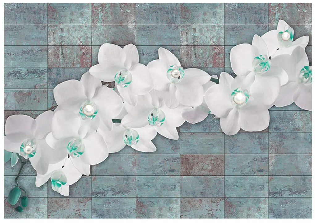 Φωτοταπετσαρία - Orchids with pearls 400x280