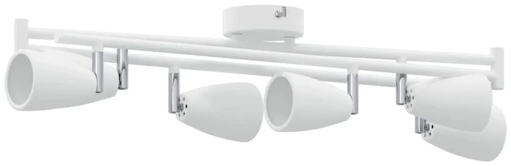 vidaXL Σποτ οροφής Λευκό 176.5 x 13.5 x 12.5 εκ. Ατσάλι