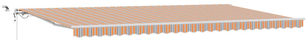 vidaXL Σκηνίτσα Αναδιπλούμενη Πολύχρωμο 600 x 300 εκ Ύφασμα, Μέταλλο