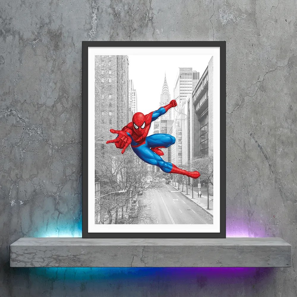 Πόστερ &amp;  Κάδρο Comic Spiderman CM021 21x30cm Εκτύπωση Πόστερ (χωρίς κάδρο)